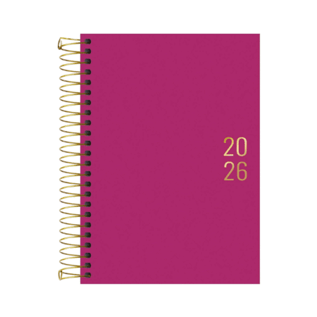 Agenda 2026 Napoli Femenina Espiral M5 Tilibra