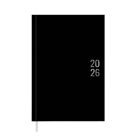 Agenda 2026 Ejecutiva Nápoli Negra Cosida M5 Tilibra