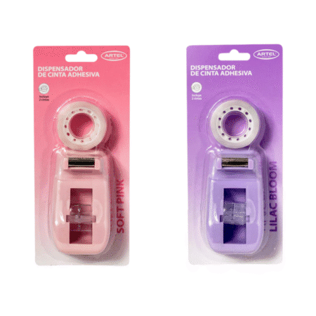 Bl. Dispensador de Cinta Adhesiva Pastel Artel