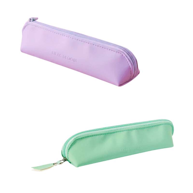 Estuche Escolar PU Pastel Artel