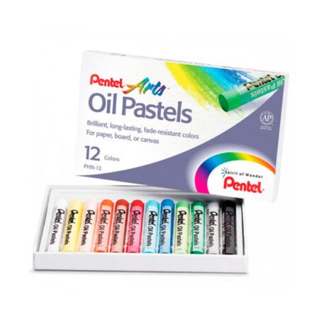 Set 12 Lápices Pastel Graso Pentel